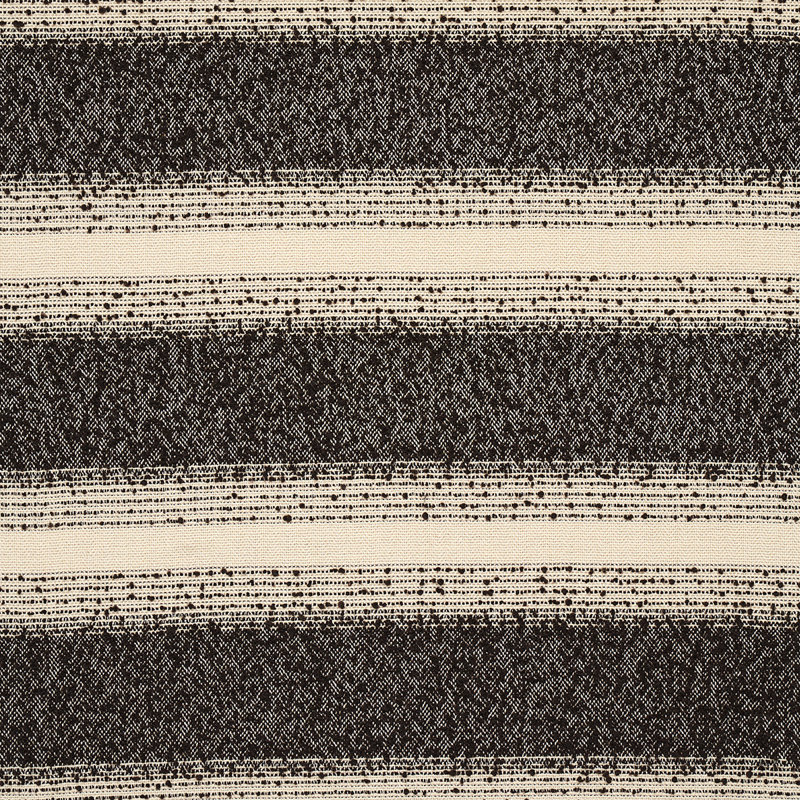 Tissu rayé Schumacher x Patterson Flynn Jessen, Brun
