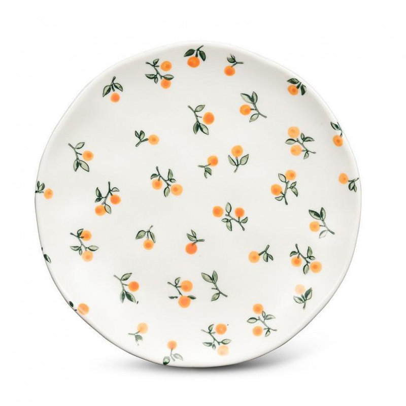 Assiette à apéritif Oranges