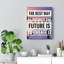 The Best Way To Predict - Wrapped Canvas Print