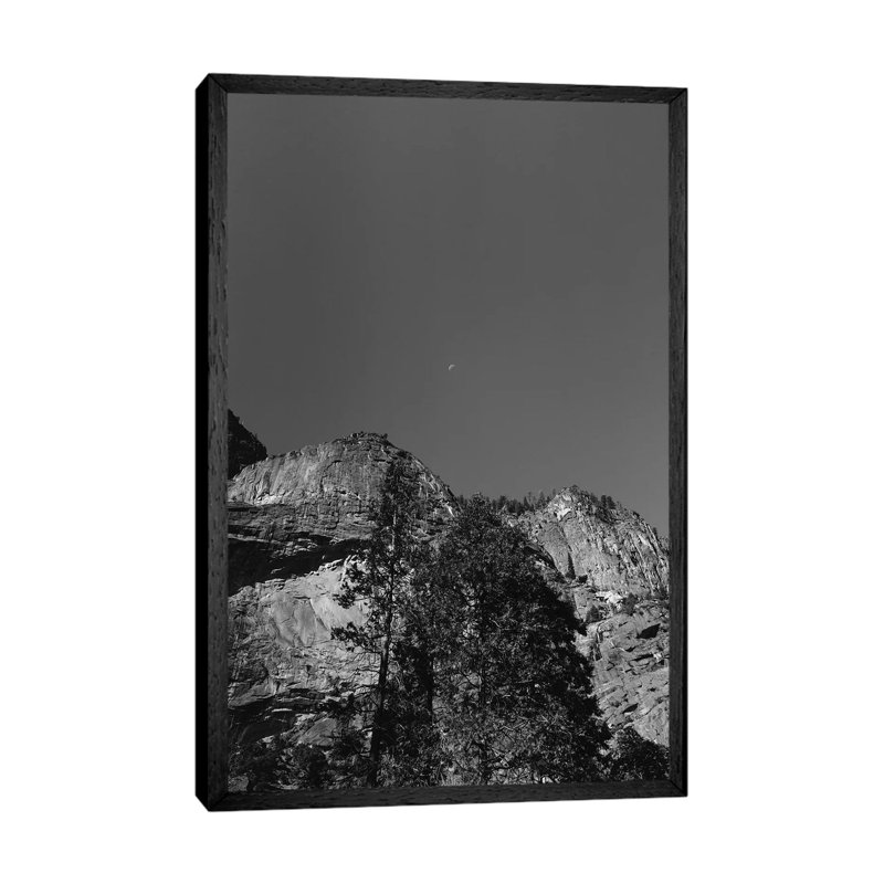 Yosemite Moon III by Bethany Young - Print on Canvas, Black Framed, 101.6cm H x 66.04cm W x 3.81cm D