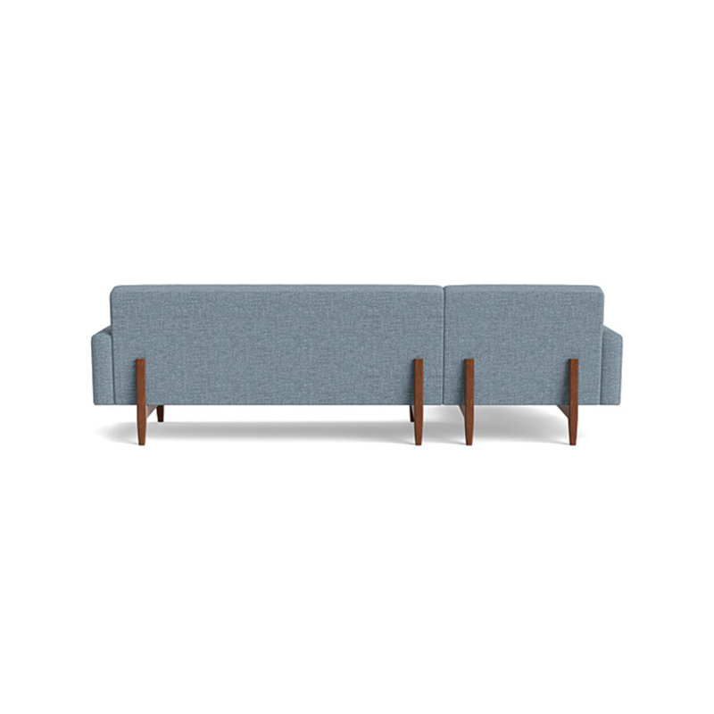 Tyler Chaise Sectional, Left Hand Facing, Performance Weave - Spruce