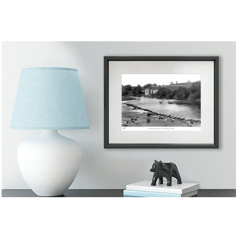 Grassington, Low Mill 1900 - Single Picture Frame Print, 45cm H x 60cm W x 2.3cm D