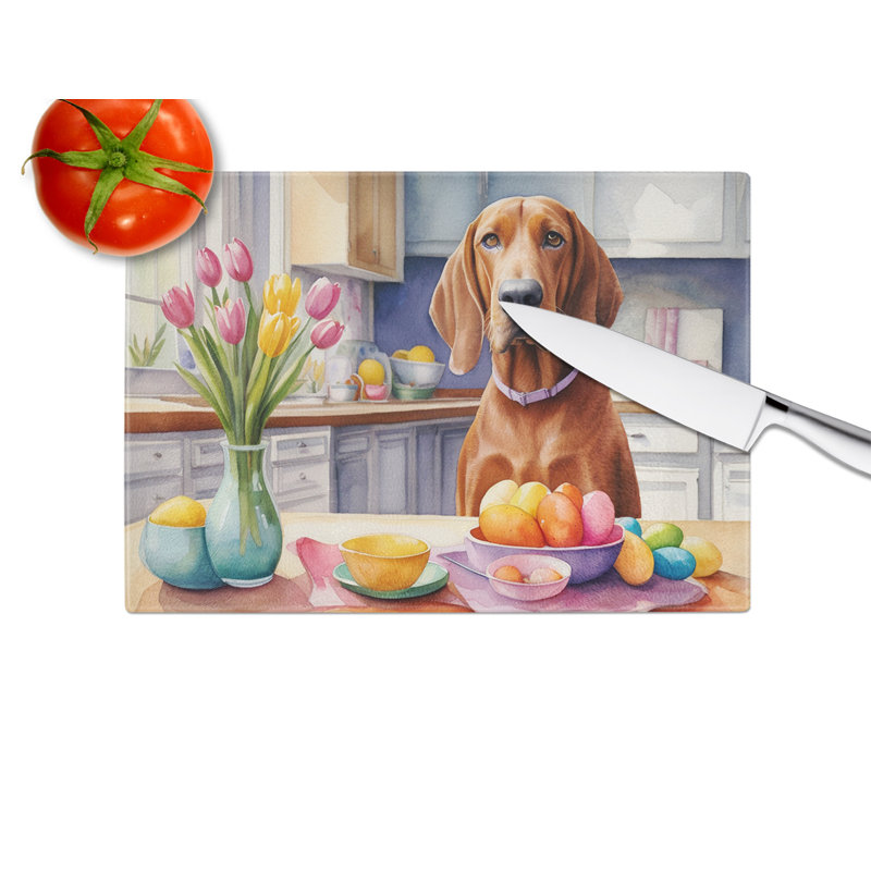 Planche à découper en verre Coonhound