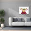«Christmas Moose» par Diane Kater, estampe numérique sur toile-86859661