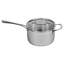 Non-Stick Stainless Steel Saucepan with Lid-71645090