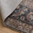 Arradale Soft Plush Machine Washable and Foldable Vintage Distressed Floral Pattern Area Rug Brown-1092345787