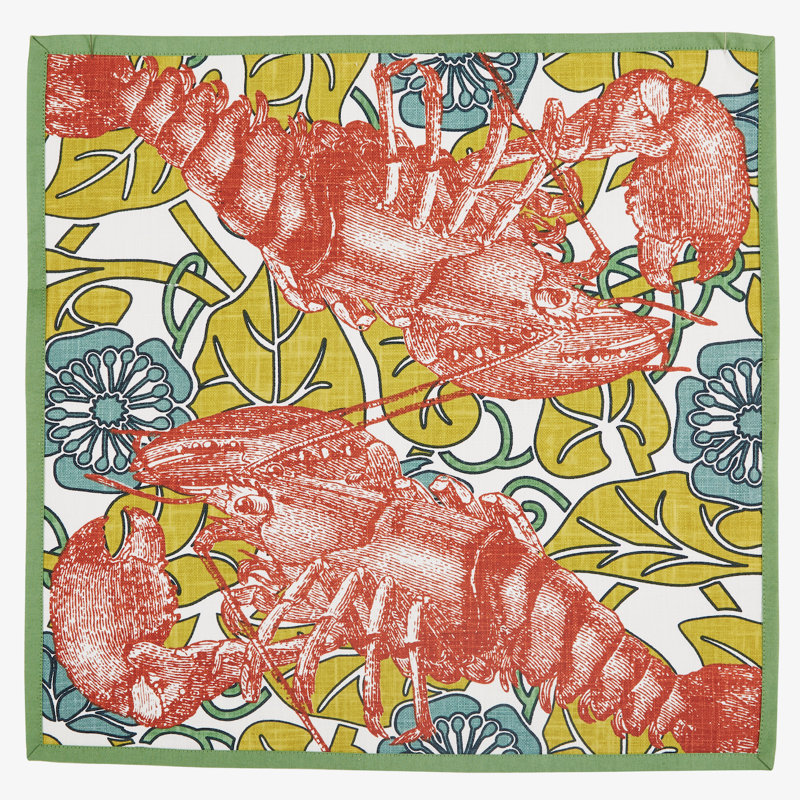 Lobster 20" Cotton Napkin