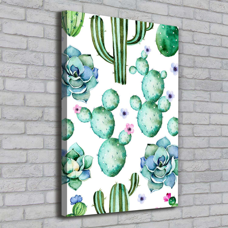 Cacti - Wrapped Canvas Print