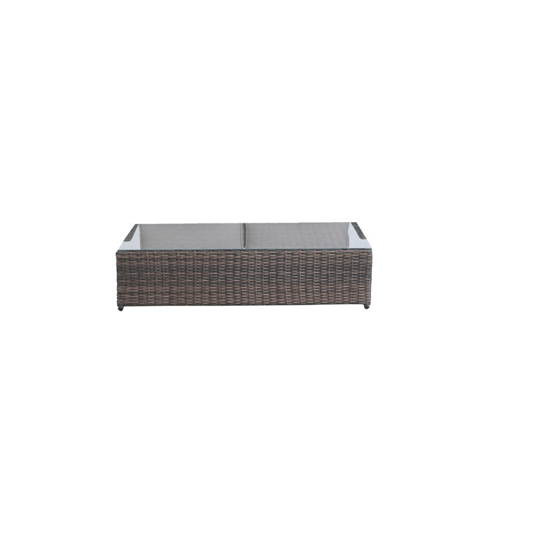 Aviara Fully Assembled Rectangular 30'' L x 49'' W Outdoor Coffee Table
