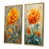 Gold Floater Framed