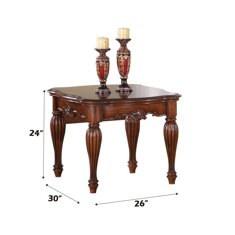 Table de bout rectangulaire en bois Archaimbaud