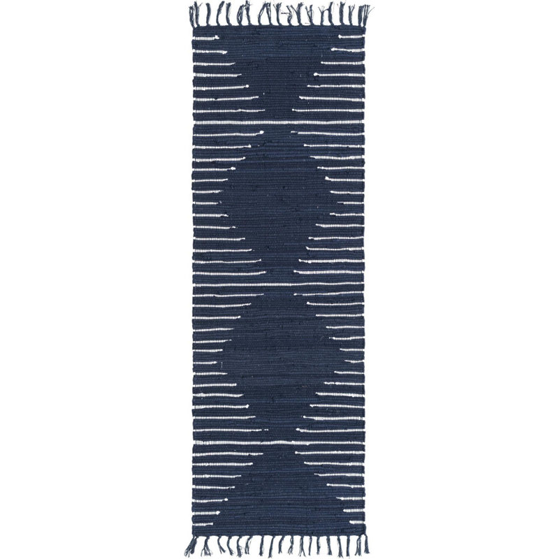 Gwin Cotton Southwestern Indoor Rug, Runner 2'2" x 6'