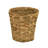 Handwoven Banana Leaf Wicker Waste Basket-86556015-86556016
