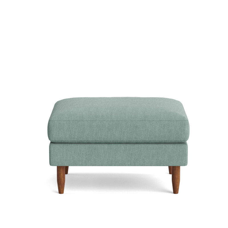 Skinny Fat Ottoman, Performance Weave - Spa