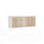 Armoire en bois massif Sicotas Mid Century