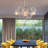6 - Light Dimmable Sphere Chandelier-829749675