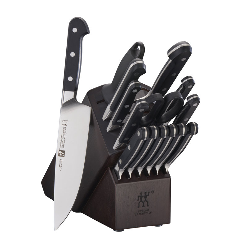 Ensemble de couteaux 16 pièces Zwilling Pro, Noyer