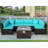 Square Steel Propane Smokeless Fire Pit Table