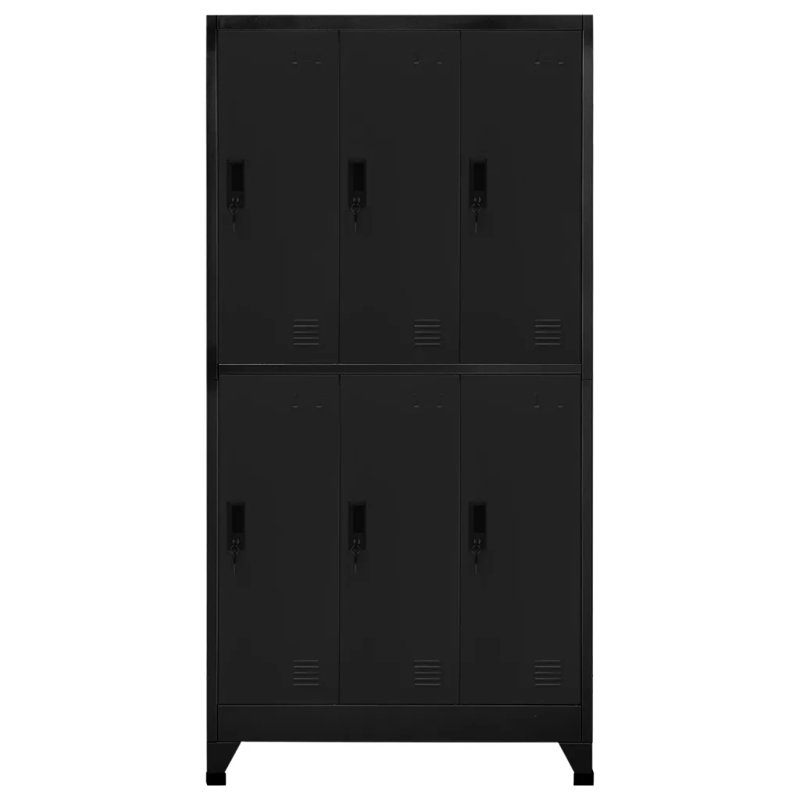 Vytis Metal 1 - Tier 90cm Cubby, Black