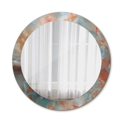 Huldar Glass Flat Wall Mirror