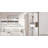69" H Tall Storage Cabinet with 2 Barn Doors and 1 Drawer, Narrow Storage Unit with Adjustable Shelves, Floor Cabinet for Bathroom, Living Room, Kitchen-93083744