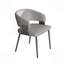 Ensemble de 2 chaises de salle à manger, chaises de cuisine en cuir PU avec pieds en métal, accoudoirs ergonomiques, coussin éponge confortable, structure robuste pour la salle à manger, coin repas