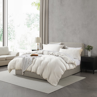 Ensemble de housse de couette prélavé