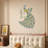 Domagala Luxury Peacock Metal Wall Clock