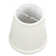 6" H X 5.5" W Empire Lamp Shade -  (Bulb Clip Attachment) In Burlap Off White