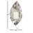 15.95'' H Stainless Steel Wall Wall Sconce