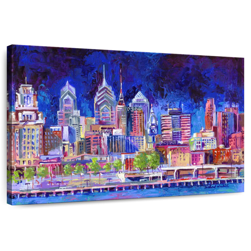 Ravi Philadelphia, 24" H x 36" W