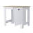 Kitchen Island With Single Door And Lower Open Shelf