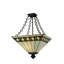 2 - Light Semi Flush Mount