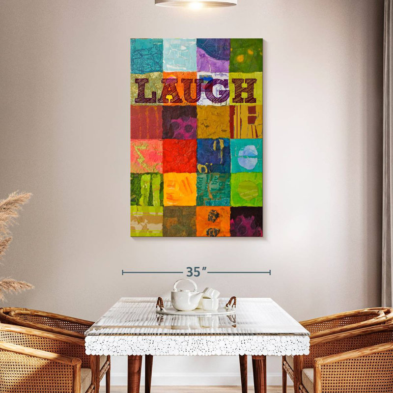 Ashelle Laugh Patchwork, H 48 po x l 32 po