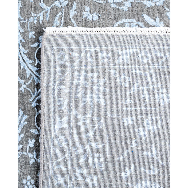 Overdyed One-of-a-Kind 8' 1" X 10' 1" Hand Knotted Area Rug
