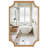 Laritha Bathroom/Vanity Mirror with Wood Frame-296611954-316077280
