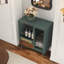Armoire à café moderne avec porte-verres et tiroir de rangement-139404754