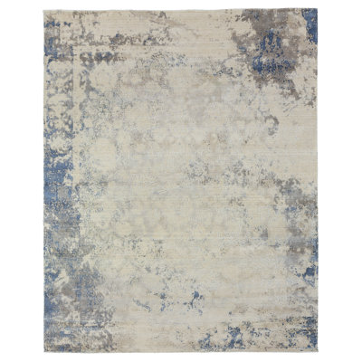 Roset Viscose Abstract Indoor Rug
