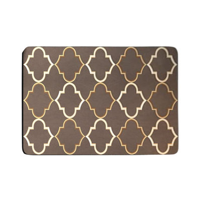 Tapis de sol absorbant et à séchage rapide, tapis de salle de bain, tapis de porte de toilette, tapis d'entrée