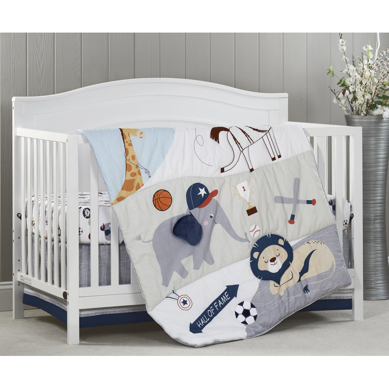 Ensemble de literie pour lit de bébé 3 pièces Oxford
