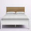 Lauritzen Solid Wood Panel Bed-1970897454