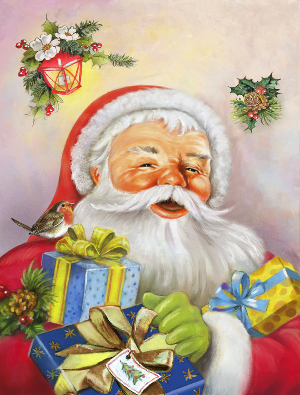 Drapeau de Noël Zoravar, H 28 po x l 40 po