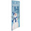 Enseigne murale de Noël en bois Jingle All The Way - 23,5 po - bleu et blanc
