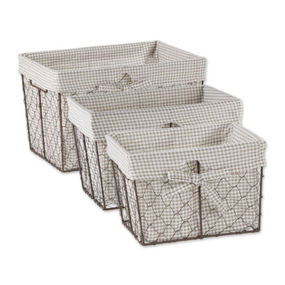 Gracie Oaks Decorative Basket