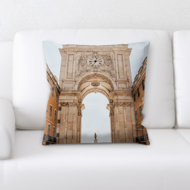 Coussin statue