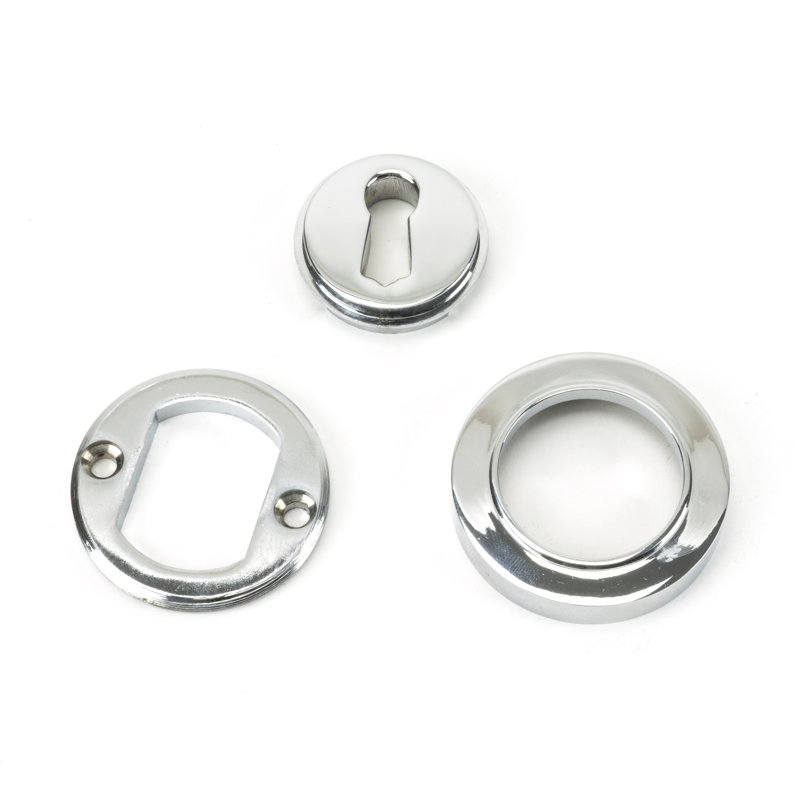 Escutcheon Door Accessory, Polished Chrome
