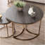 Ensemble de 3 tables basses rondes gigognes