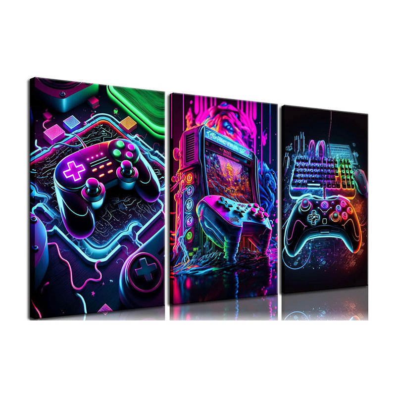 Framed Wall Art on Canvas
