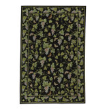 Hand Woven Wool Floral Area Rug