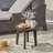 Outdoor 16" Acacia Wood Side Table-1336705275